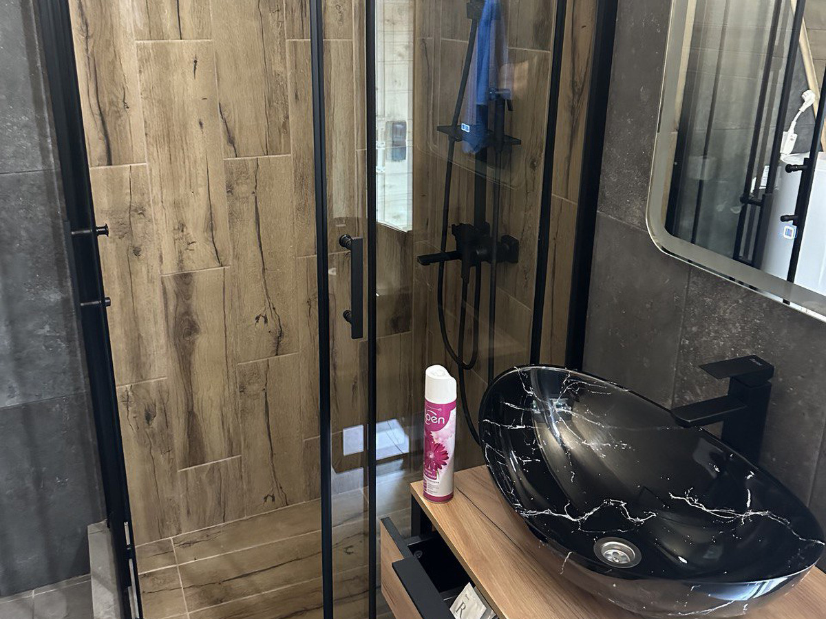 А-фрейм шале с видом на море